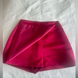 Zara pink silk skirt - size small- worn once